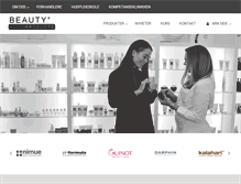 Tablet Screenshot of beautyproducts.no